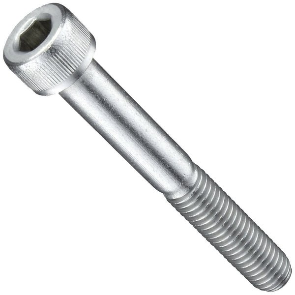 Newport Fasteners 1/4"-28 Socket Head Cap Screw, 18-8 Stainless Steel, 2 in Length, 100 PK 314699-100